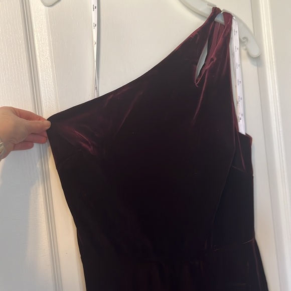 Purple/wine velvet dress - Picture 2 of 3